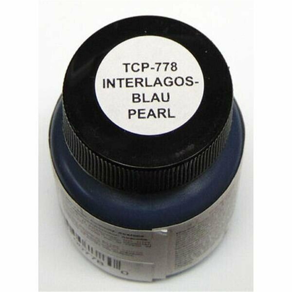 Tru-Color Paint Paint, Interlagosblau Pearl TCP778